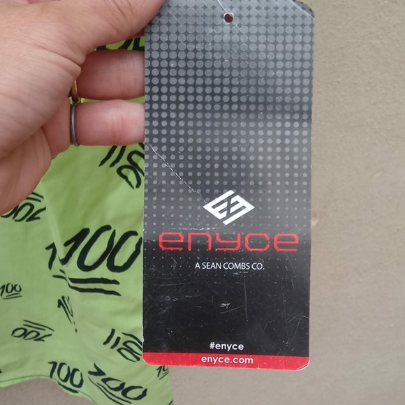 A Sean Combs Co ENYCE 100 Lime Shirt - Picture 8 of 16